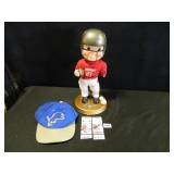 Football Memorabilia; Detroit Lions Cap
