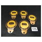 Kansas Farm Bureau License Topper; 5-count