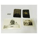 2-Tin Type Pictures; 2 Pictures