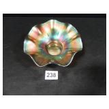 Carnival Glass Bowl-2½" hx 7" dia