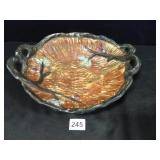 Weller Pottery Bowl; 13¼" x 10¾" x 3¼" h
