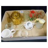 Collection of assorted Glass Items-10 count