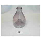 Escarti Flycatcher Glass Jar; Purple Glass; 6" h