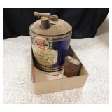 Champlin and Knox Oil Cans - 2 count