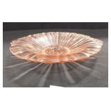 Pink Glass Decorative Bowl