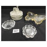 Glass Pieces - 4 count