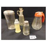 Glass Serving Pieces - 5 count