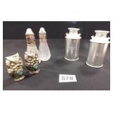 Salt & Pepper Shakers - 3 sets