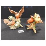 Robin and Cardinal Figurines - 2 count