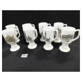 Kaysons Ironstone China Collector Mugs - 8 count