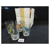 Bird Glassware Set - 4 count