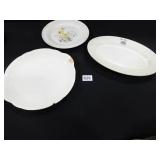 Plates and Platter - 3 count