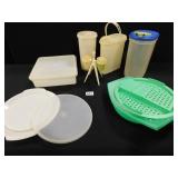 Tupperware Pieces - 7 count / Sterlite Pitcher