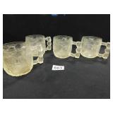Rocky Road Flintstones Mugs - McDonalds - 4 count
