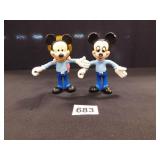 Plastic Mickey Mouse - 2 count