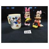 Squeezable Plastic Minnie Mouse