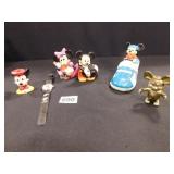 Mickey Mouse Items including Watch - 6 count