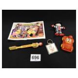 McDonalds Memorabilia / Toys - 5 count