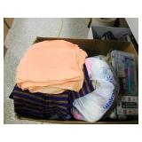 Box of Fabric Pieces