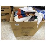 Box of Fabric Pieces and Box of Patterns