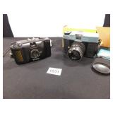 Vivitar EZ 35 Camera and Diana Camera 120 Film