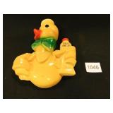 Chalkware Duck Miller Wall Piece