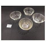 Pyrex Custard Cups - 4 count