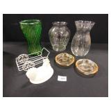 Variety of Glass Pieces - 6 count