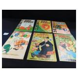 Charlton and Harvey Comic Books - 6 count