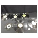 Vinyl Records no Album Covers - 6 count