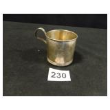 Sterling Silver Cup; 2½" h
