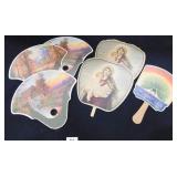 Paper Fans - 6 count