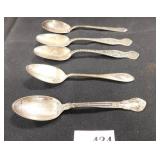 Vintage spoons - 5 count