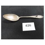 Enid Souvenir Antique Sterling Spoon
