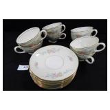 Homer Laughlin Georgian Cups & Saucers