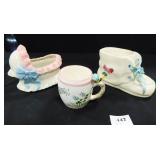 Ceramic Baby Items - 3 count