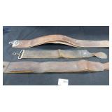 Leather Barber Sharpening Strops - 3 count