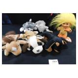 Beanie Babies, Troll - 7 count