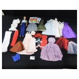 Midge Barbie with clothes and books