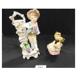 Antique Figurines - 2 count