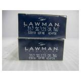 Lawman 357 SIG 125 GR TMJ Ammo,