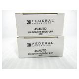 Federal 45 Auto 230 Grain Hi-Shok