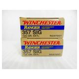 Winchester Ranger 357 SIG 125 GR.