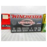 3 boxes shotgun shells partial boxes,