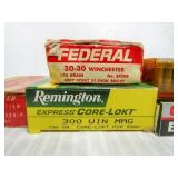 Assorted Ammo partial boxes-