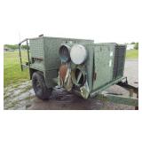 Military Generator Trailer w/ HVAC