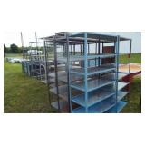 Metal Shelving  Variety of sizes