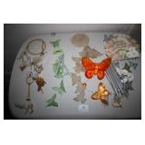 Windchimes (5); 2 ornaments