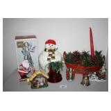 Mikasa Angel; Snowman Cookie Jar; Ornaments