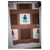 Native American Quilt; 85"x78"